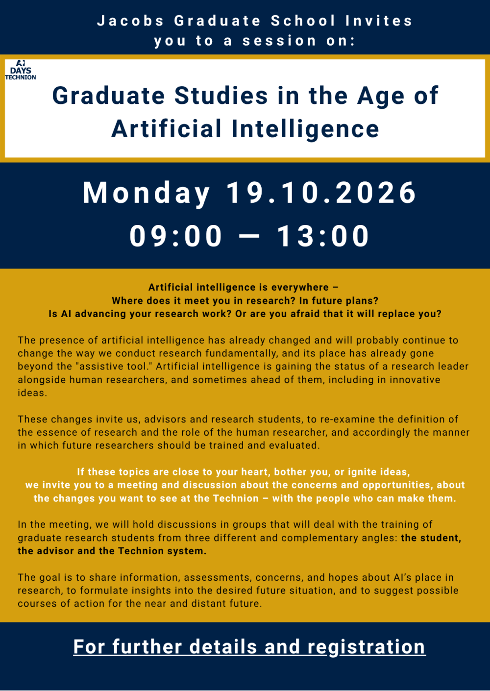 AI Day – The Jacobs Graduate School